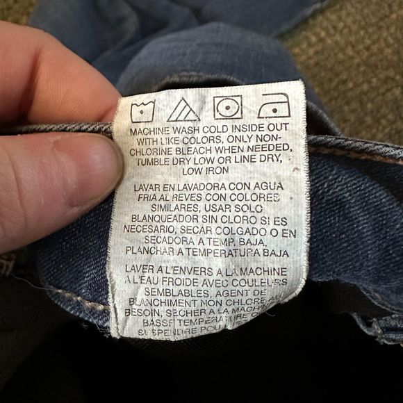 Lee Perfect Fit Straight Leg Jeans, Size 6 Short, Pre-owned - Picture 7 of 7